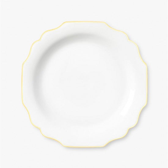 augarten-speiseteller-belvedere-mit-goldrand-25-cm image 1