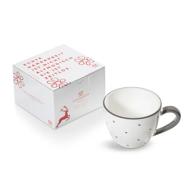 gmundner-keramik-herzerl-grau-teetasse-maxima-0-4-liter-im-geschenkkarton image 1