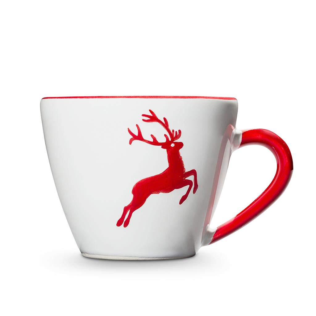 gmundner-keramik-rubinroter-hirsch-cappuccino-tasse-gourmet-0-16-liter image 2