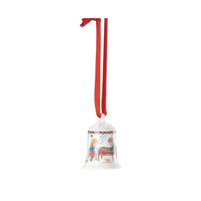 hutschenreuther-sammelkollektion-2025-weihnachtsspiele-porzellan-miniglocke-bret image 1