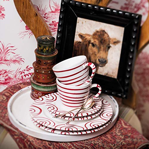 gmundner-keramik-fr-hst-cksgeschirr-set-breakfast-for-two-gourmet-rotgeflammt-6- image 4