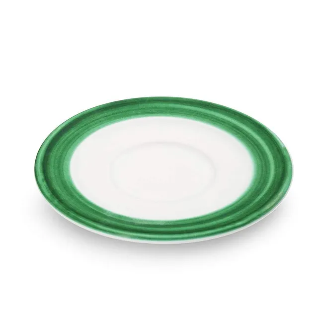 gmundner-keramik-gourmet-unterteller-kaffee-16-cm-variation-gr-n image 1