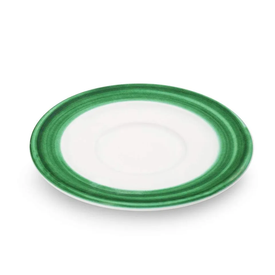gmundner-keramik-gourmet-unterteller-kaffee-16-cm-variation-gr-n image 1