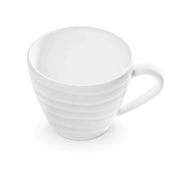 gmundner-keramik-kaffeetasse-gourmet-0-2-liter-wei-geflammt image 1