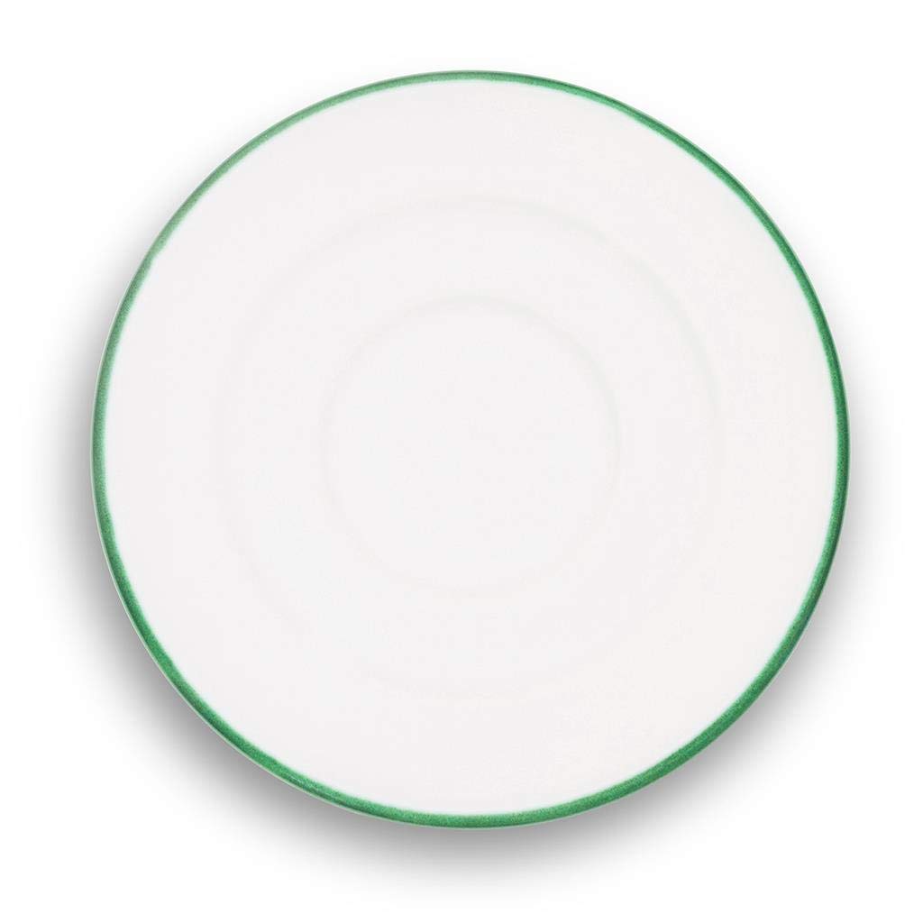 gmundner-keramik-unterteller-kaffee-gourmet-gr-ner-rand-16-cm-handgemacht-in-ste image 2