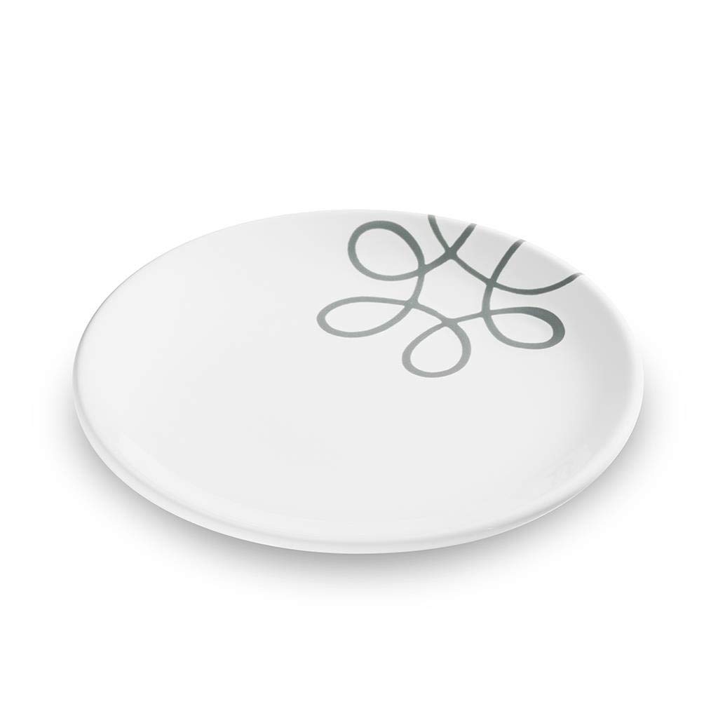 gmundner-keramik-dessertteller-cup-pur-geflammt-grau-20-cm image 1