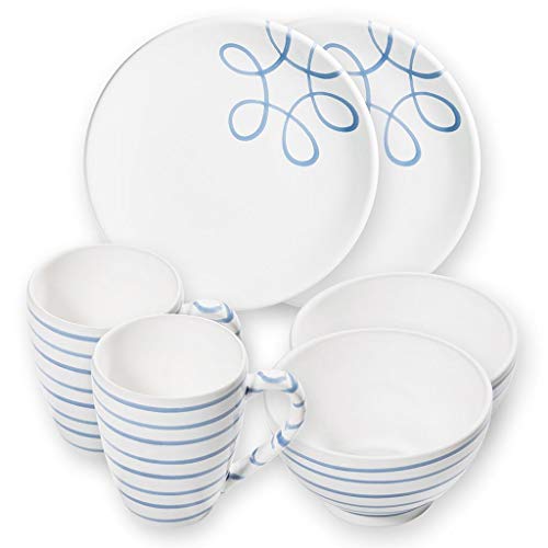 gmundner-keramik-h-4ttenfr-4hst-4ck-cup-f-4r-2-geschirrset-6-teilig-pur-geflammt image 2