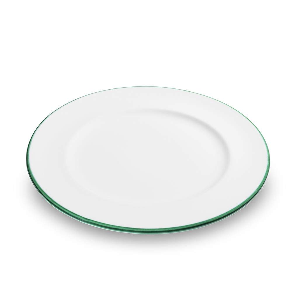 gmundner-keramik-speiseteller-gourmet-27-cm-gr-ner-rand image 1