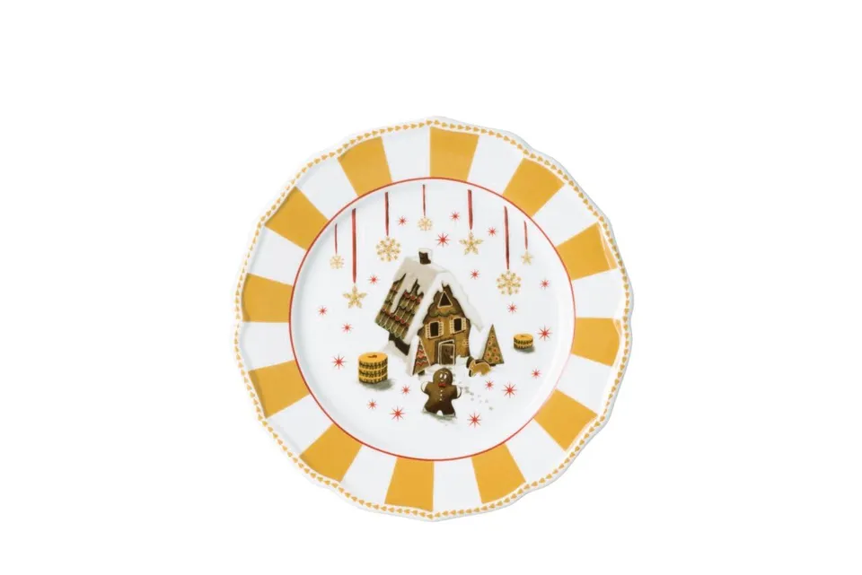 hutschenreuther-christmas-love-teller-flach-22-cm-beige image 1