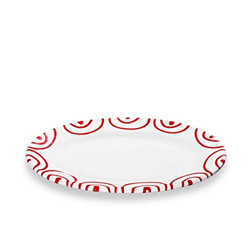 gmundner-keramik-platte-oval-fahne-gourmet-rotgeflammt-21-x-14-cm image 3