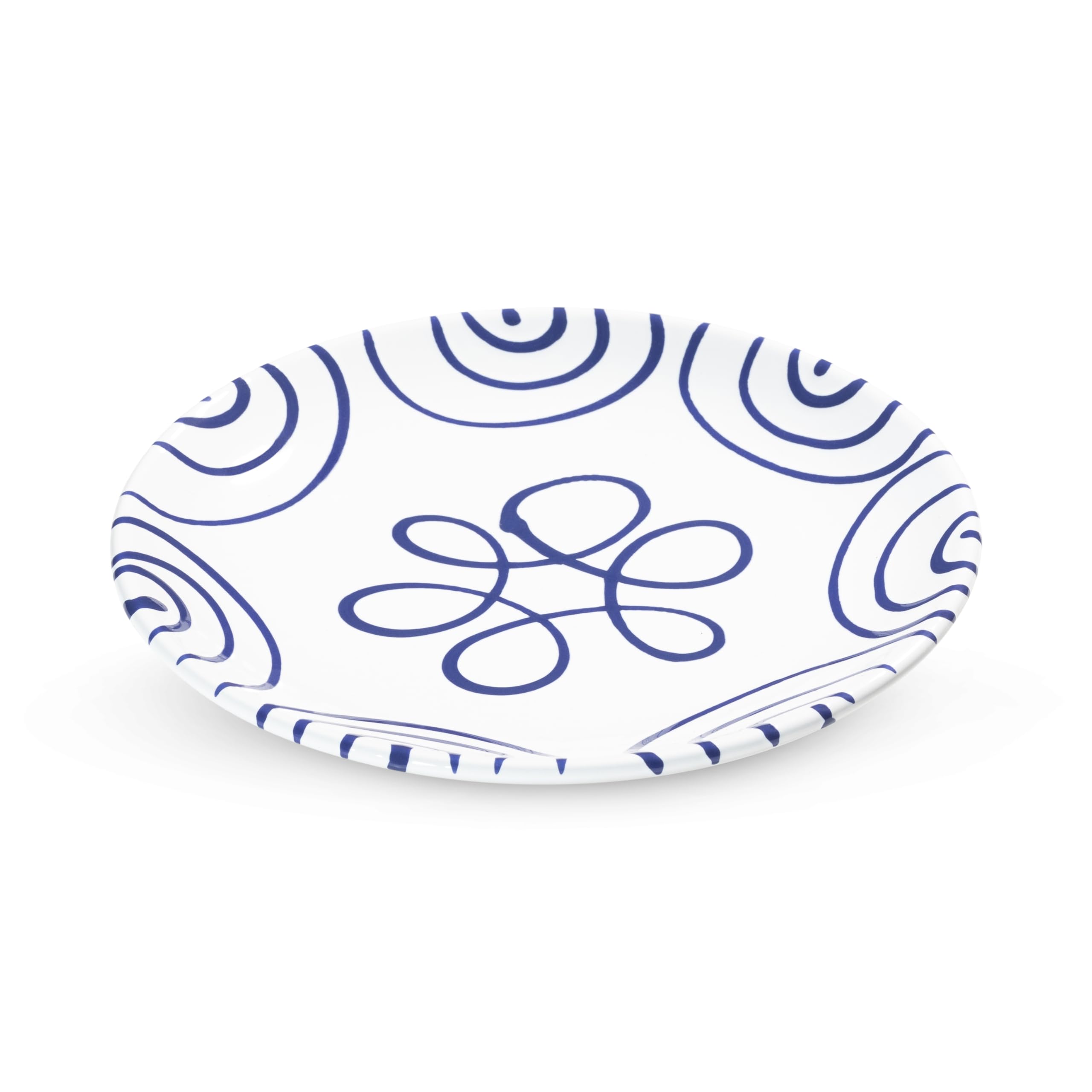 gmundner-keramik-dunkelblaugeflammt-dessertteller-cup-20-cm image 1