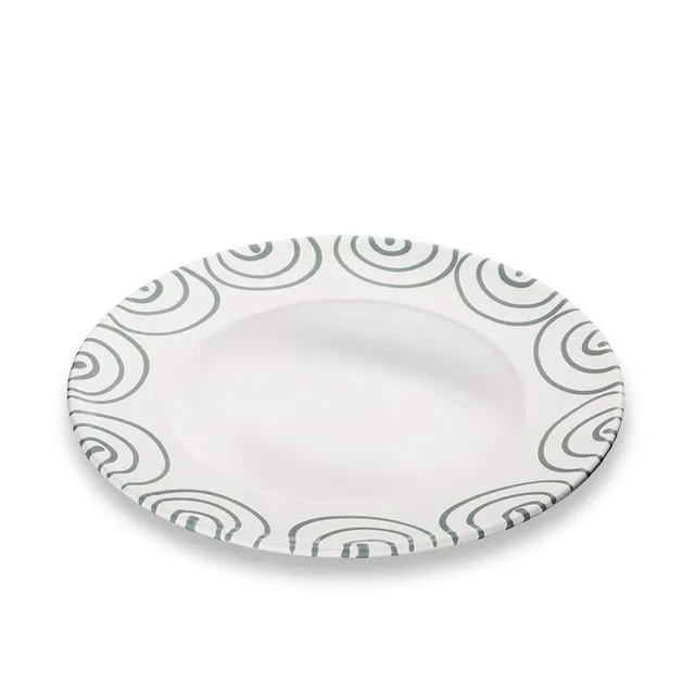 gmundner-keramik-pastateller-gourmet-graugeflammt-29-cm-handgemacht-in-sterreich image 1