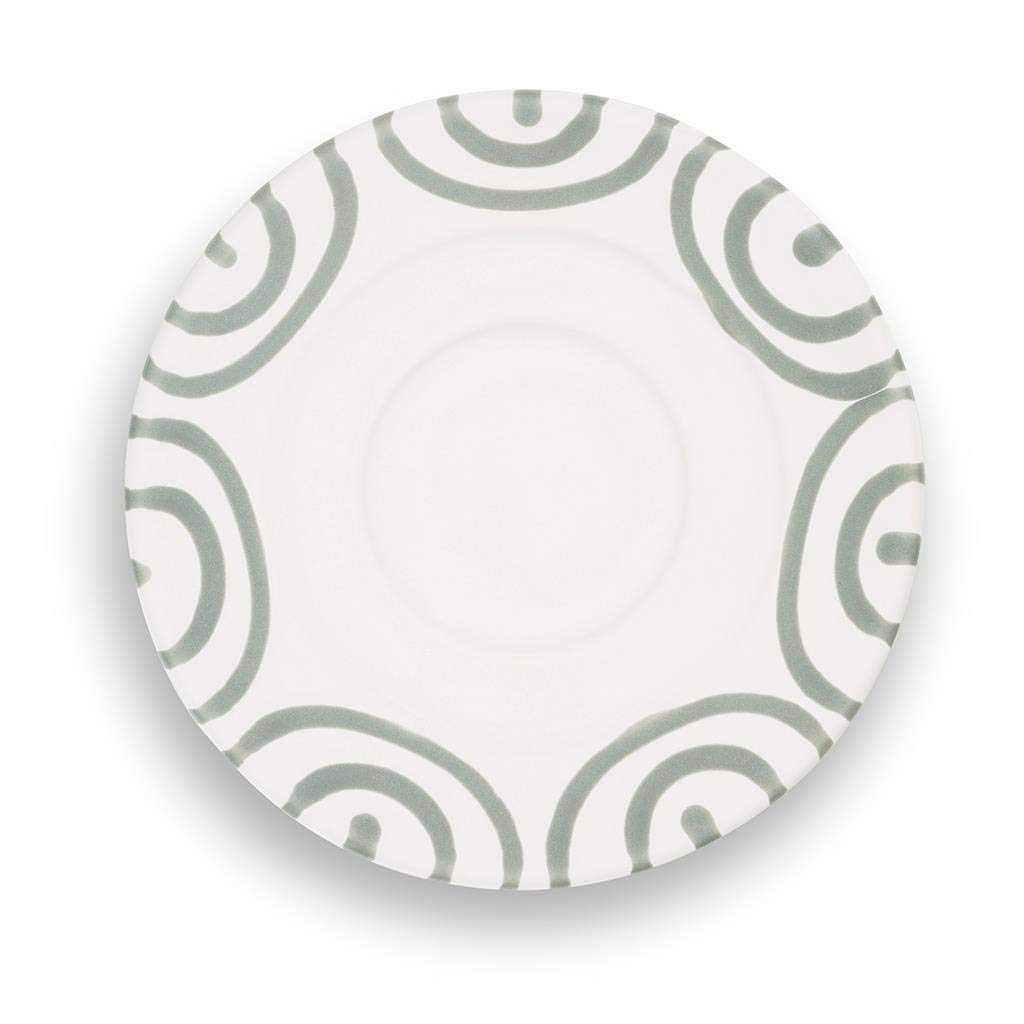 gmundner-keramik-unterteller-espresso-gourmet-graugeflammt-11-cm-handgemacht-in- image 2