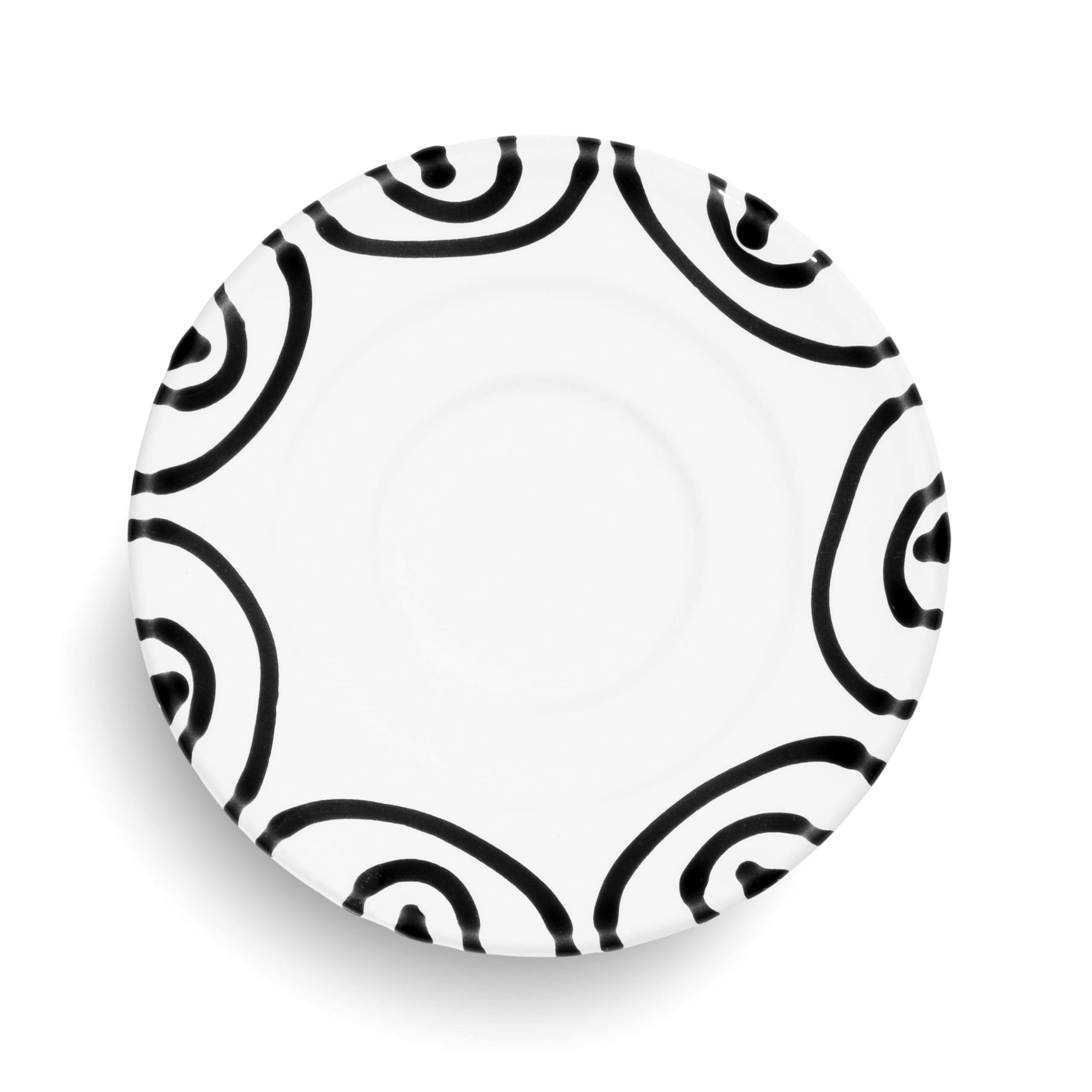 gmundner-keramik-schwarzgeflammt-unterteller-espresso-11-cm-93-handgemacht-in-92 image 2