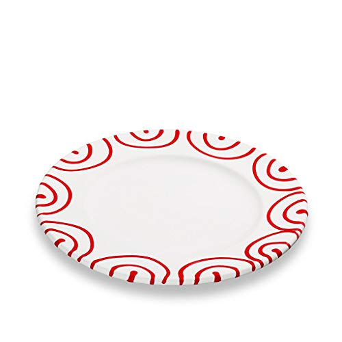 gmundner-keramik-rotgeflammt-dessertteller-gourmet-18-cm image 3