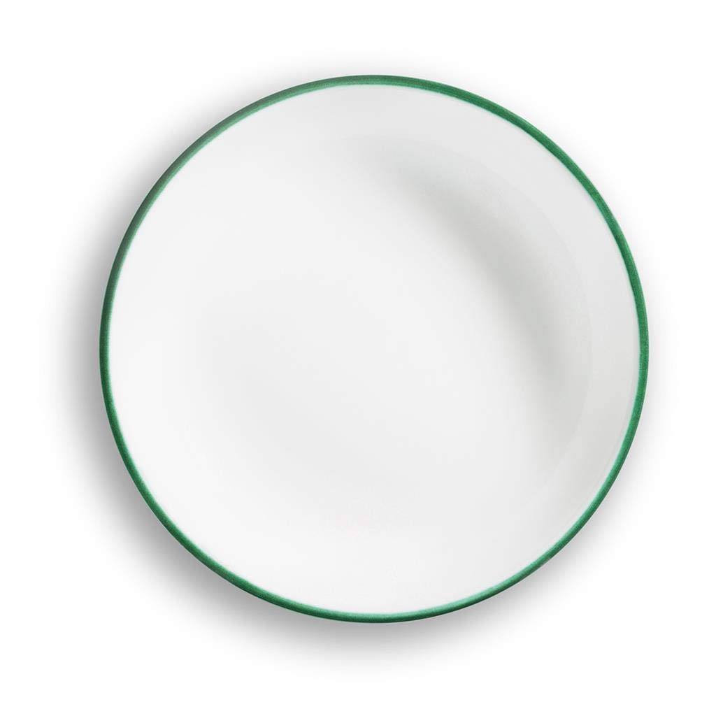 gmundner-keramik-suppenteller-cup-20-cm-gr-ner-rand-handgemacht-in-sterreich image 2