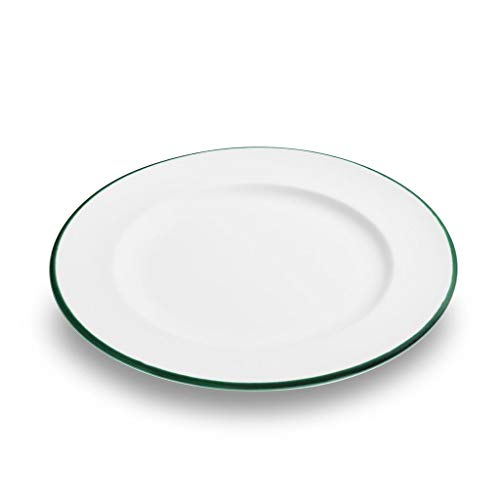 gmundner-keramik-dessertteller-gourmet-22-cm-dekor-gr-ner-rand-handgemacht-in-st image 3