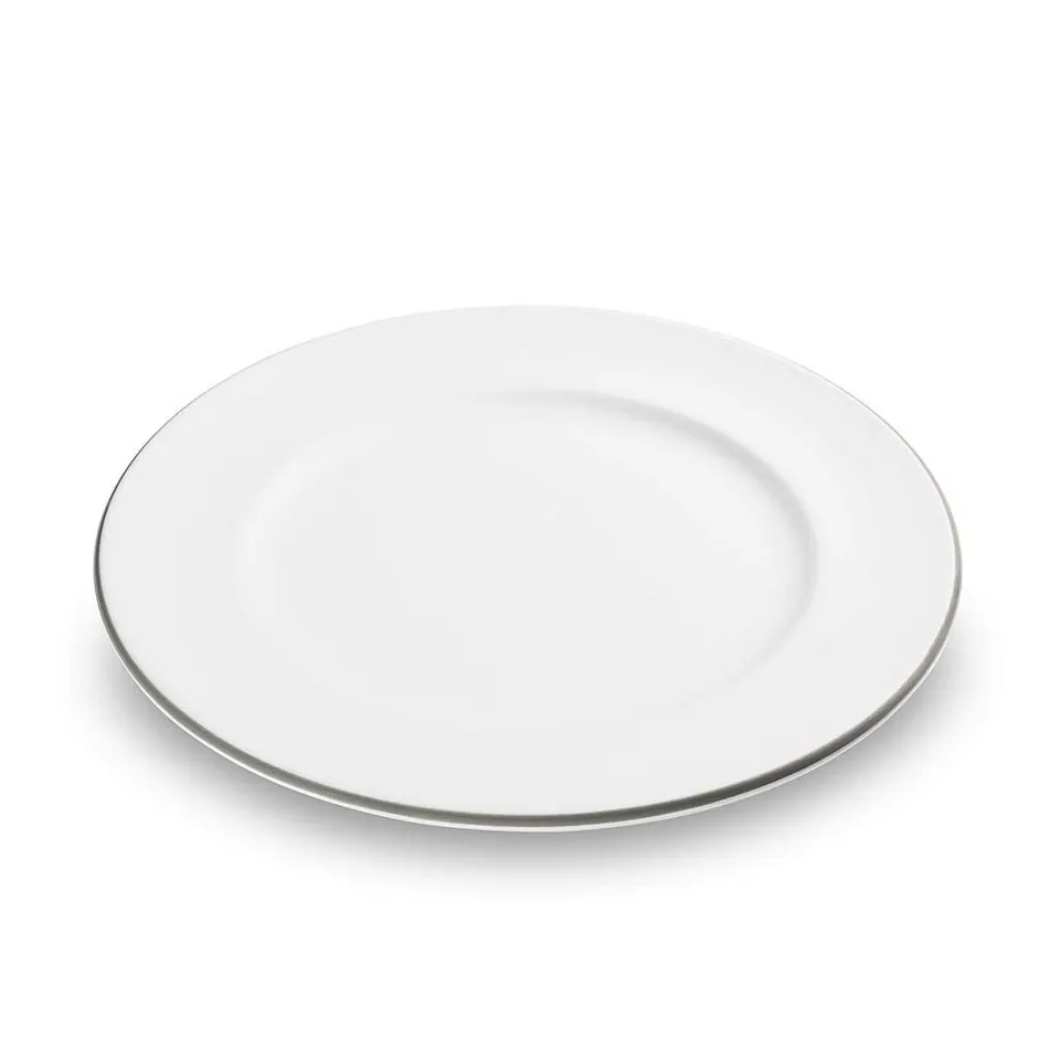 gmundner-keramik-speiseteller-gourmet-grauer-rand-27-cm image 1