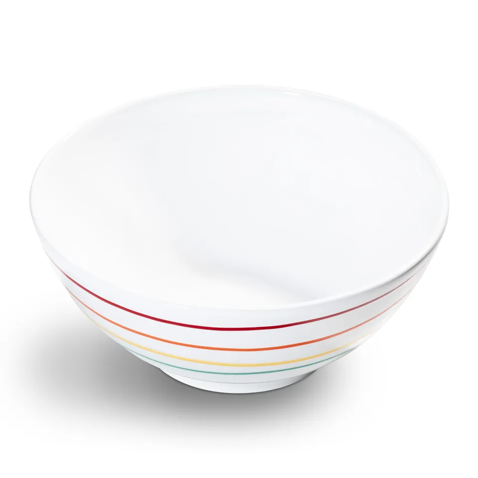 gmundner-keramik-regenbogen-sch-ssel-27-cm-handgemacht-in-sterreich image 1