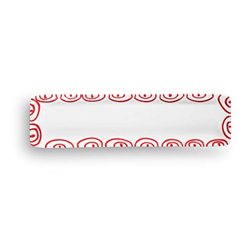 gmundner-keramik-baguetteschale-42-x-10-x-3-cm-rotgeflammt image 4