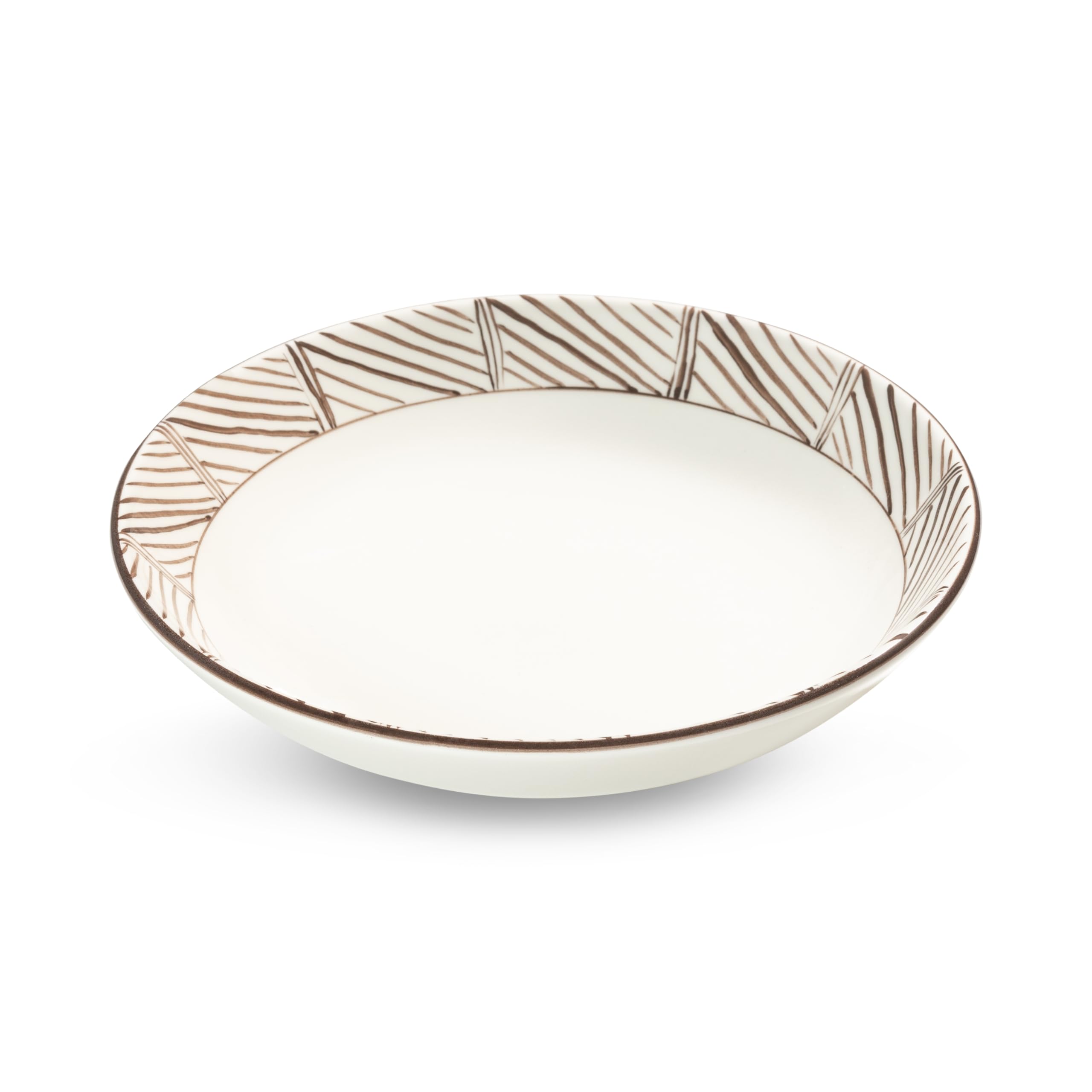 gmundner-keramik-namib-braun-suppenteller-cup-20cm-handgemacht-in-sterreich image 1