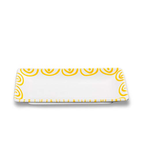 gmundner-keramik-snackschale-gelbgeflammt-22-x-11-cm-handgemacht-in-sterreich image 3