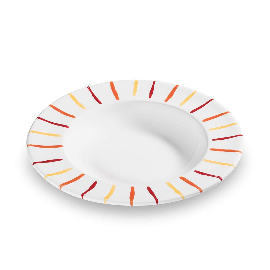 gmundner-keramik-suppenteller-gourmet-24-cm-traunsee-2-geschirr-handgemacht-in-d image 4