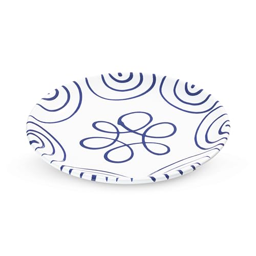 gmundner-keramik-dunkelblaugeflammt-dessertteller-cup-20-cm image 3