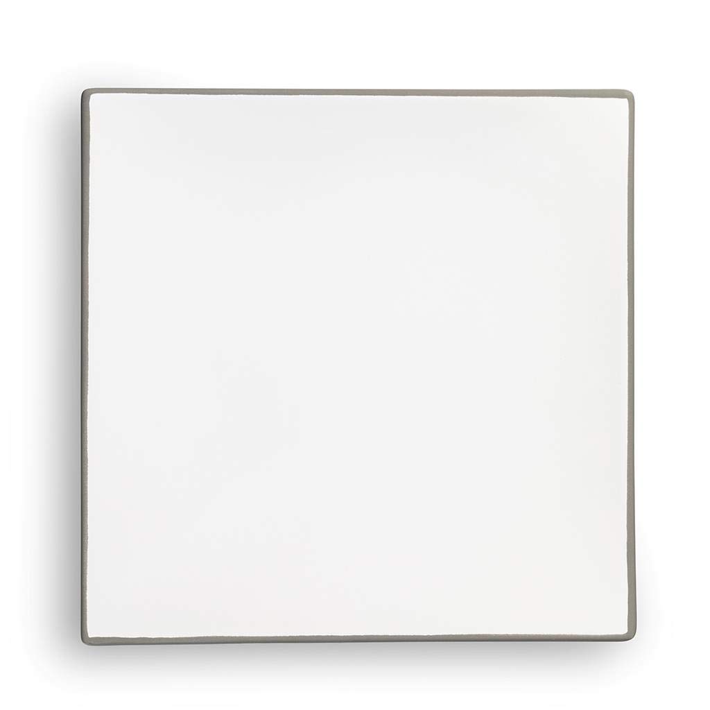 gmundner-keramik-dessertteller-grauer-rand-20-cm-handgemacht-in-sterreich image 2