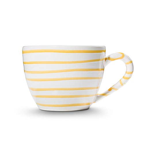 gmundner-keramik-teetasse-maxima-0-4-liter-gelbgeflammt-handgemacht-in-sterreich image 6