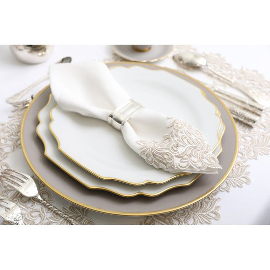 augarten-dessertteller-belvedere-mit-goldrand-20-cm-wiener-porzellan image 2