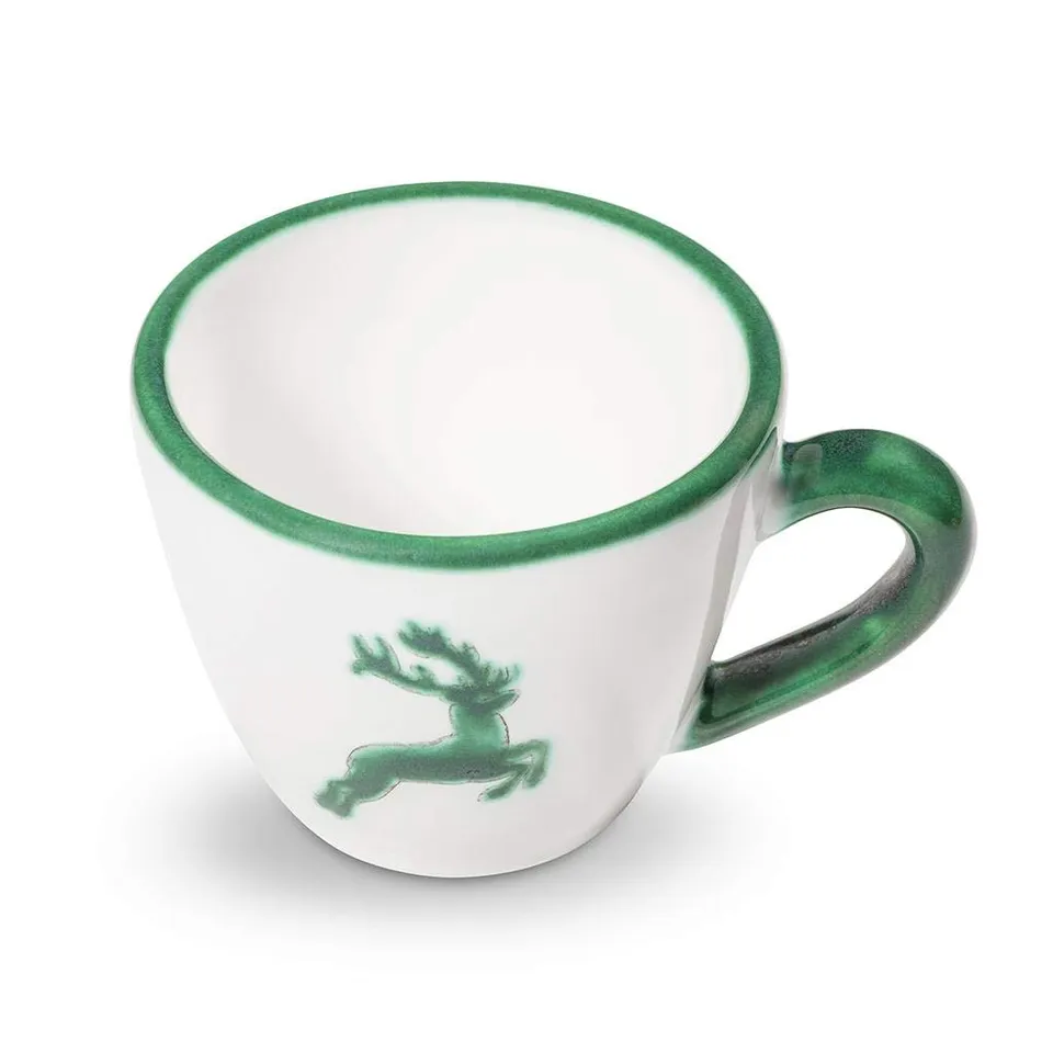gmundner-keramik-espressotasse-gourmet-0-06-liter-gr-ner-hirsch-handgemacht-in-s image 1