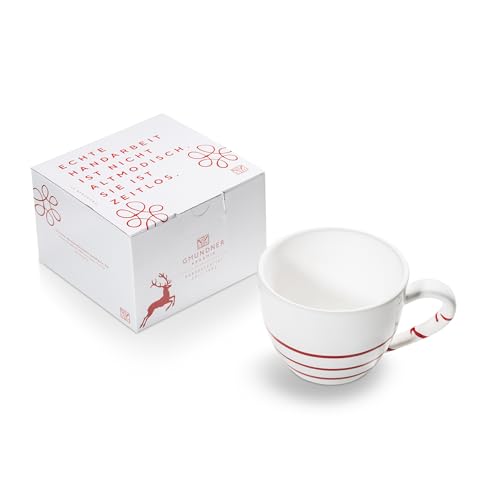gmundner-keramik-pur-geflammt-rot-teetasse-maxima-in-geschenkbox image 2