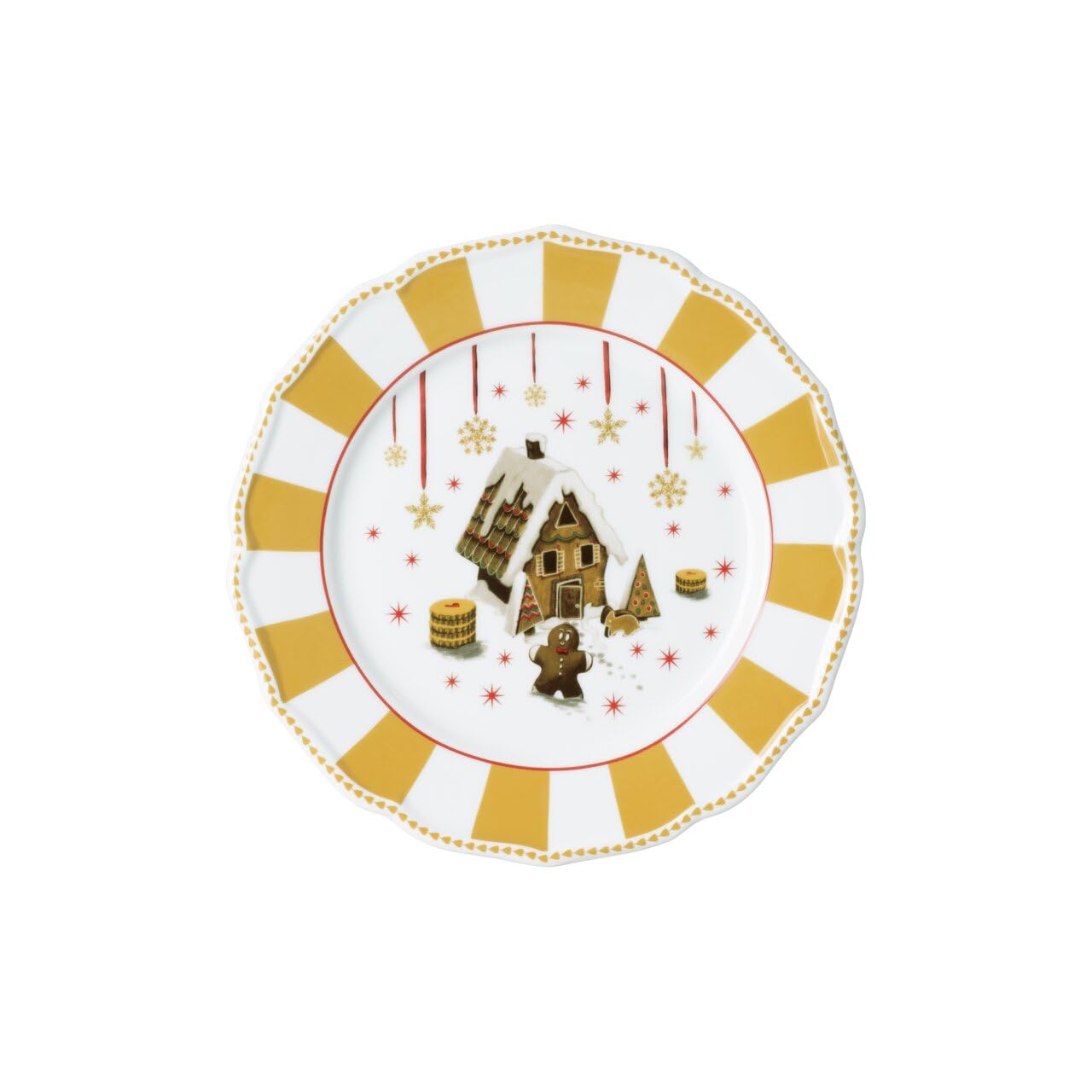 hutschenreuther-christmas-love-teller-flach-22-cm-beige image 2