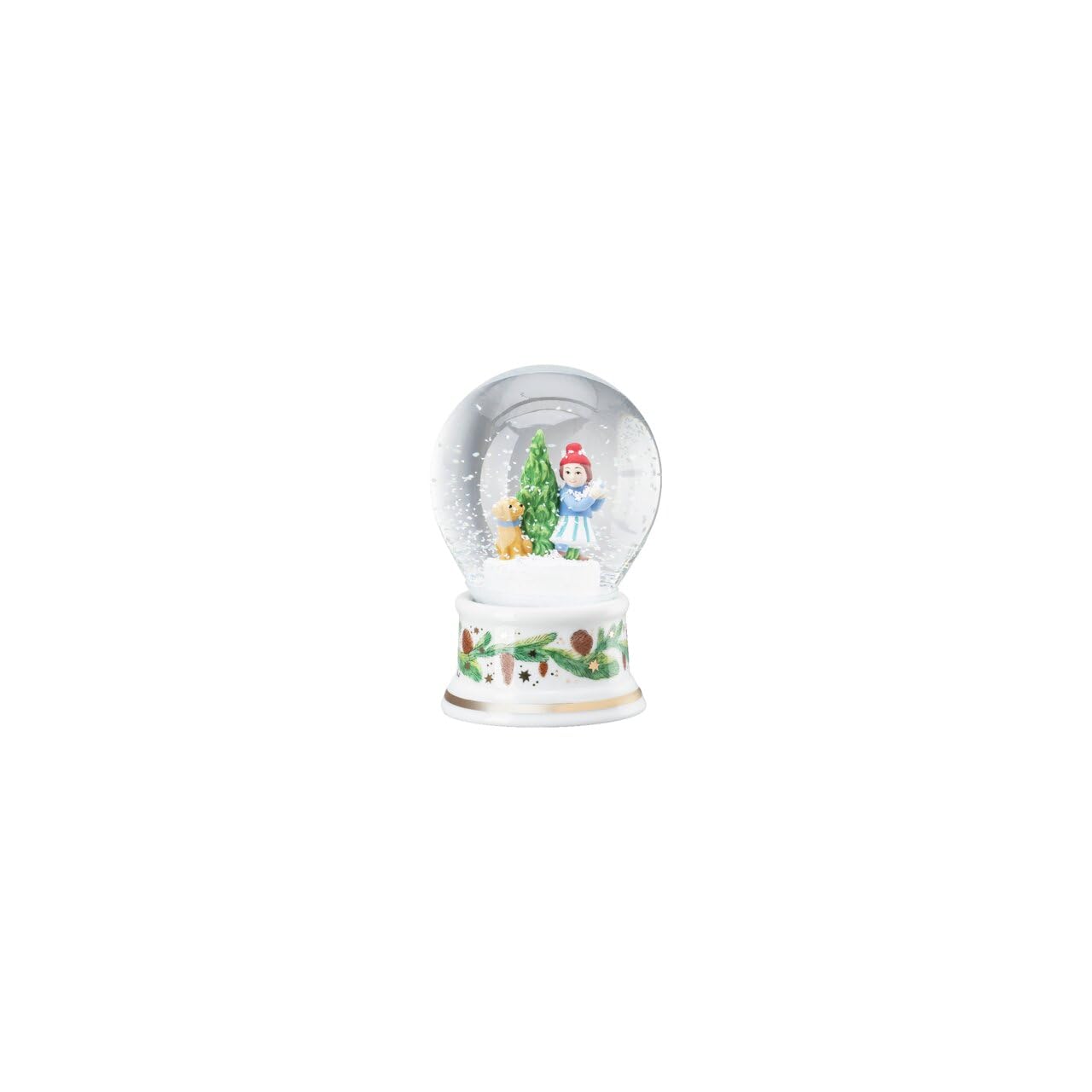 hutschenreuther-sammelkollektion-2025-weihnachtsspiele-schneekugel-12-cm image 2