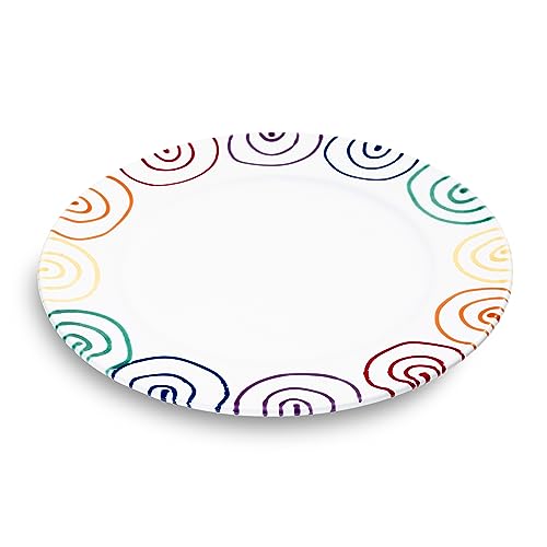 gmundner-keramik-speiseteller-gourmet-29-cm-regenbogen image 3