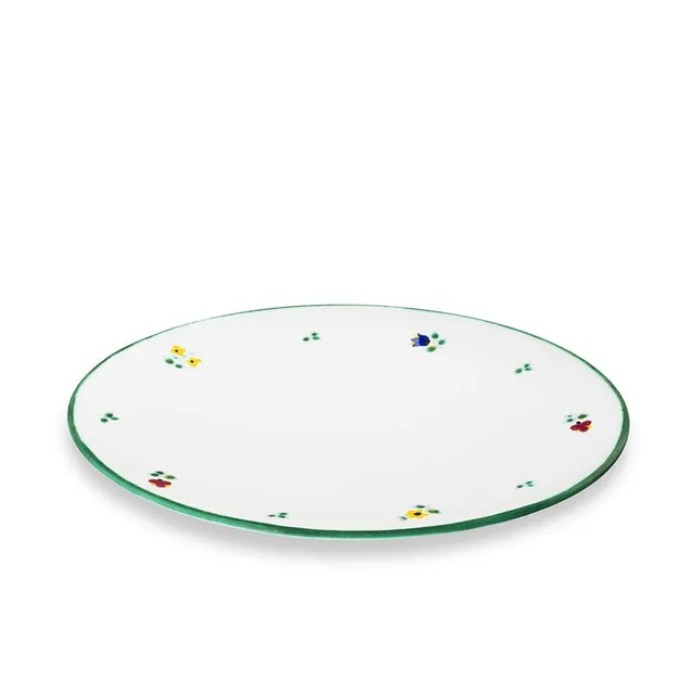 gmundner-keramik-platte-oval-streublumen-28-x-21-cm-handgemacht-in-sterreich image 1
