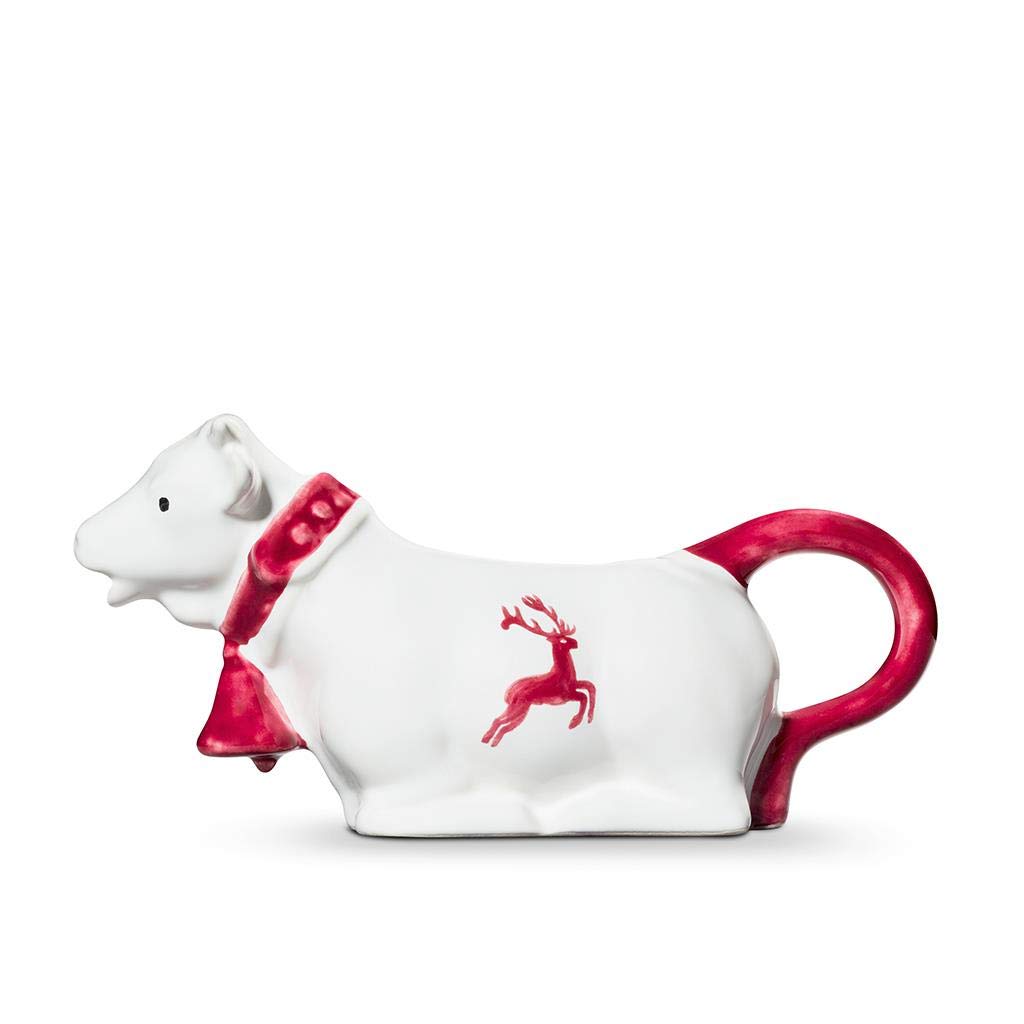 gmundner-keramik-milchkuh-0-16-liter-bordeauxroter-hirsch-milchgie-er-handgemach image 2