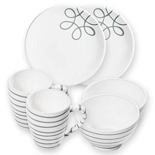 gmundner-keramik-h-ttenfr-hst-ck-cup-f-r-2-geschirrset-6-teilig-pur-geflammt-gra image 2
