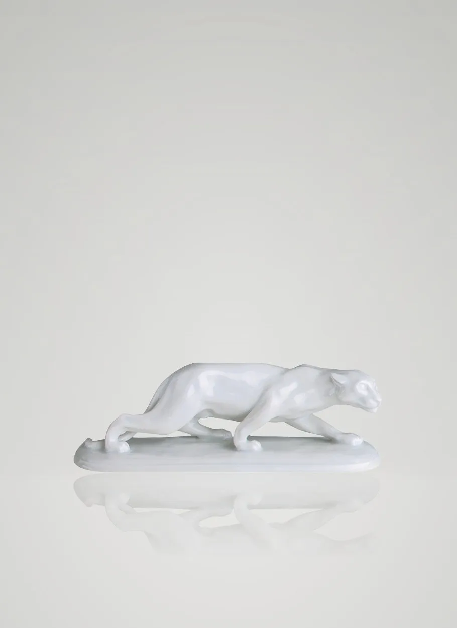 augarten-figur-panther-schleichend-wiener-porzellanfigur-handgefertigt image 1