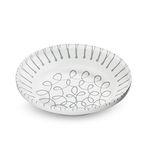 gmundner-keramik-reifsch-ssel-ohne-henkel-32-cm-graugeflammt-sch-ssel-handgemach image 4