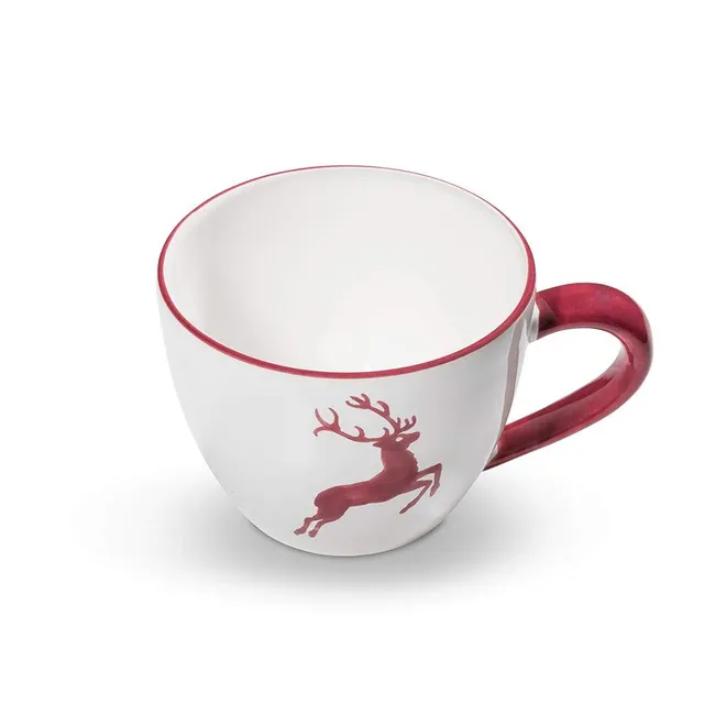 gmundner-keramik-bordeauxroter-hirsch-teetasse-maxima-0-4-l image 1