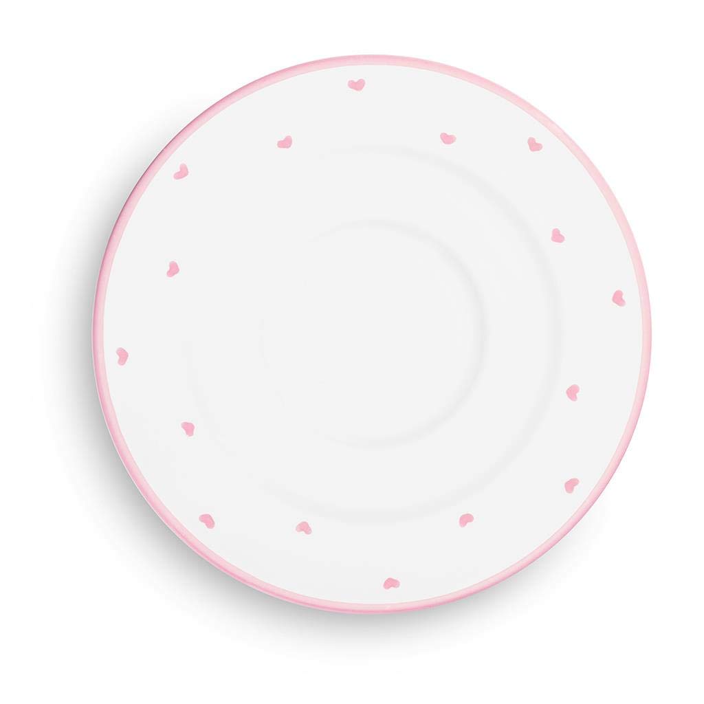 gmundner-keramik-herzerl-rosa-unterteller-kaffee-gourmet-16-cm image 2