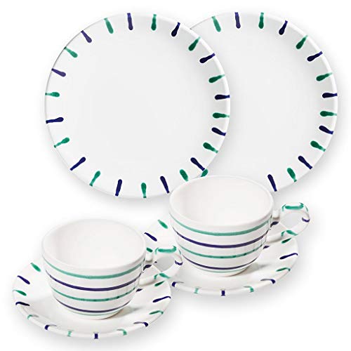 gmundner-keramik-traunsee-breakfast-for-two-geschirrset-6-teilig image 2