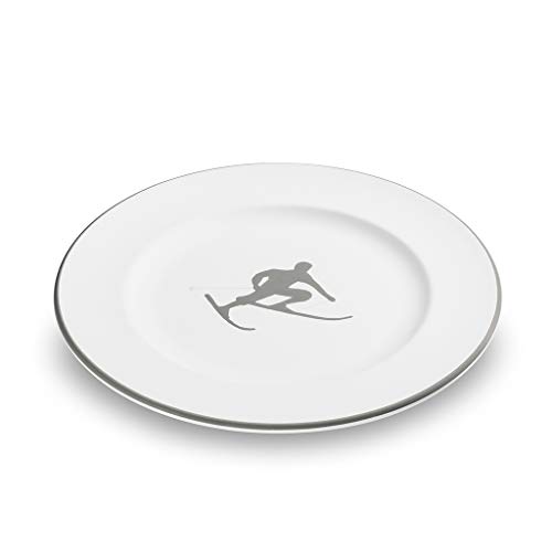 gmundner-keramik-dessertteller-gourmet-grauer-toni-22-cm-handgemacht image 3