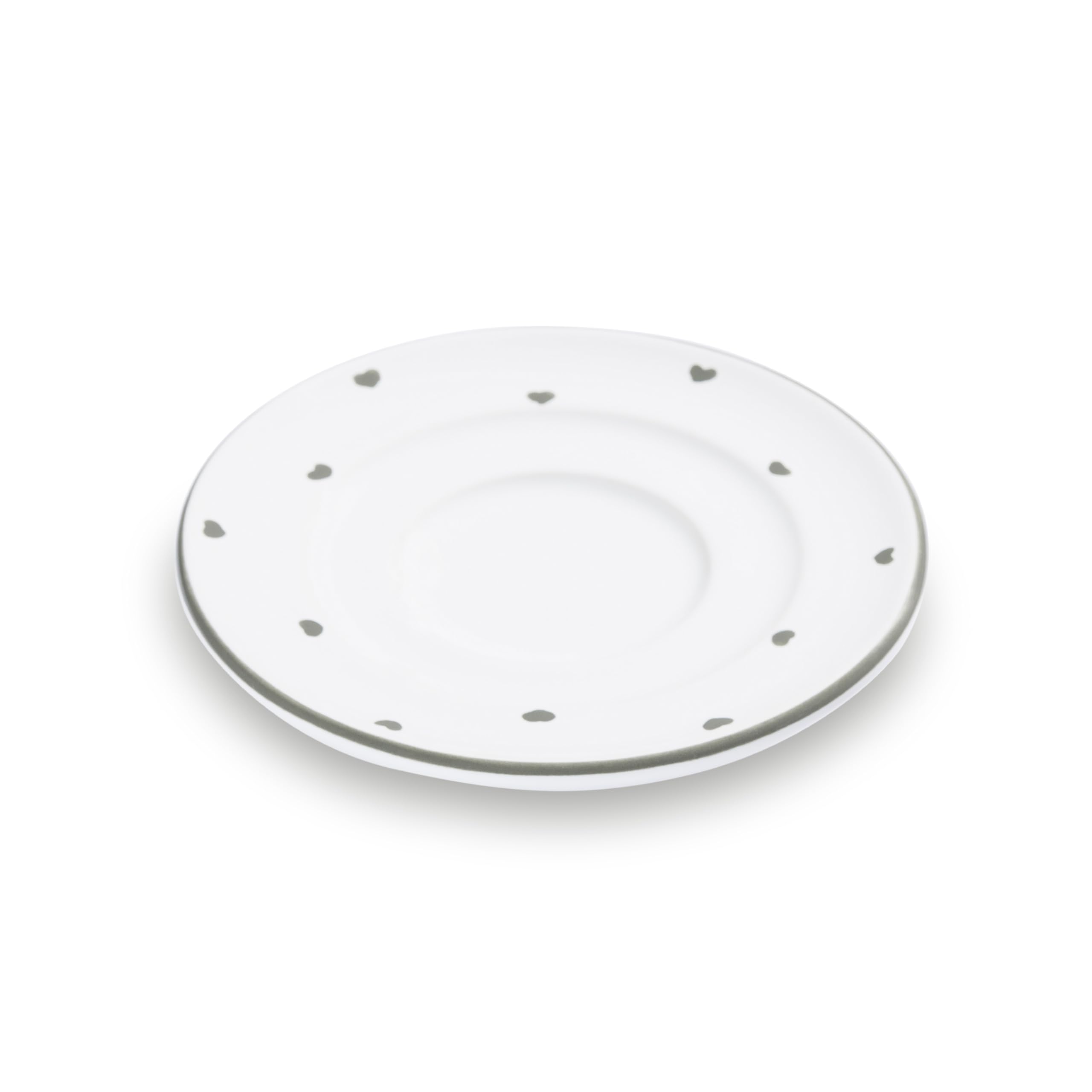 gmundner-keramik-herzerl-grau-unterteller-espresso-11-cm image 1