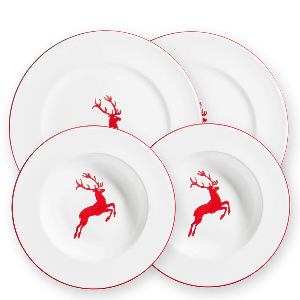 gmundner-keramik-dinner-for-two-gourmet-rubinroter-hirsch image 1