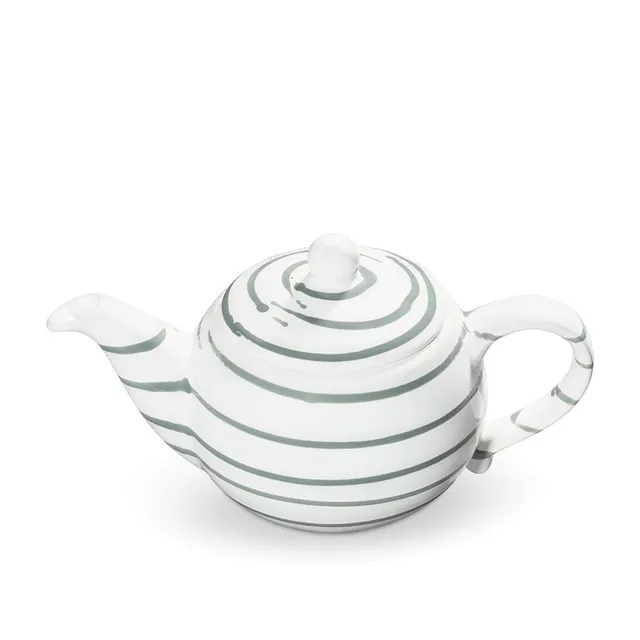 gmundner-keramik-teekanne-glatt-0-5-liter-graugeflammt image 1