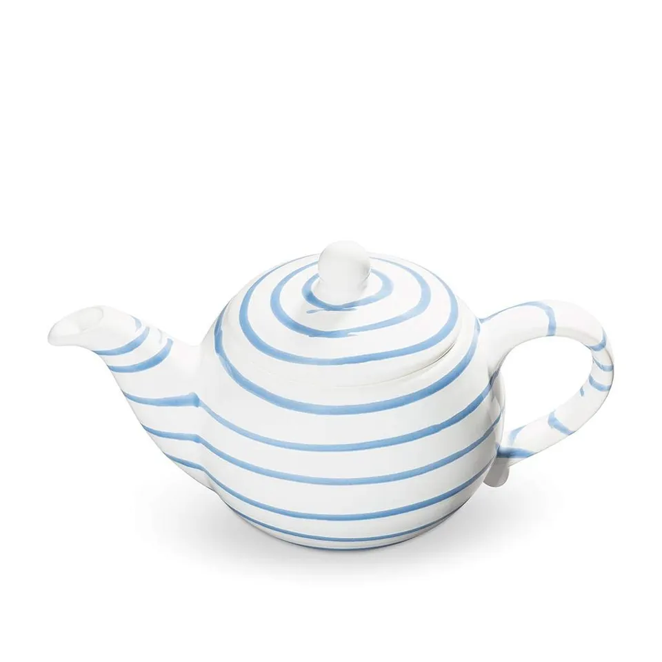 gmundner-keramik-teekanne-glatt-0-5-liter-blaugeflammt image 1