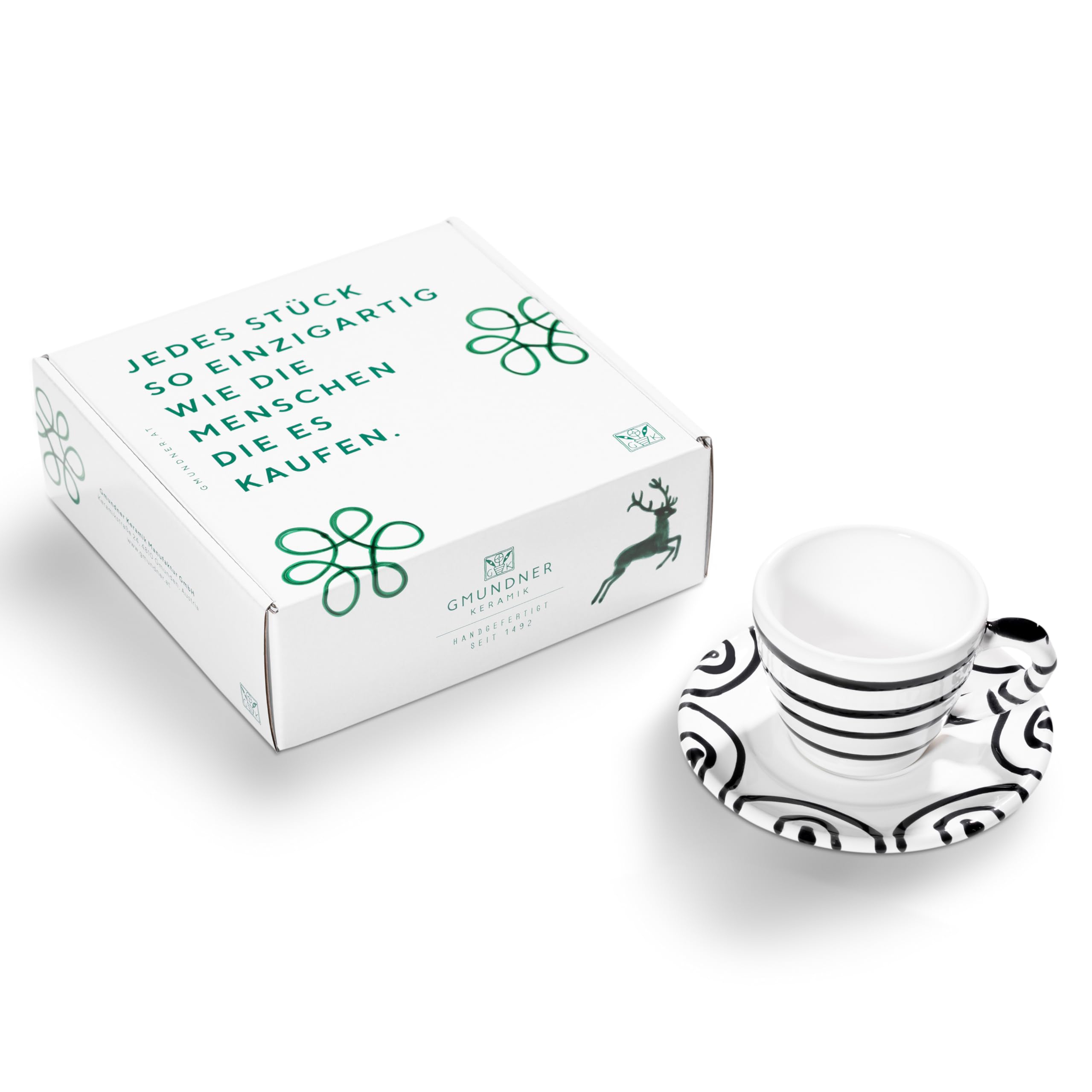 gmundner-keramik-espresso-for-you-gourmet-geschirrset-schwarzgeflammt-espressota image 1